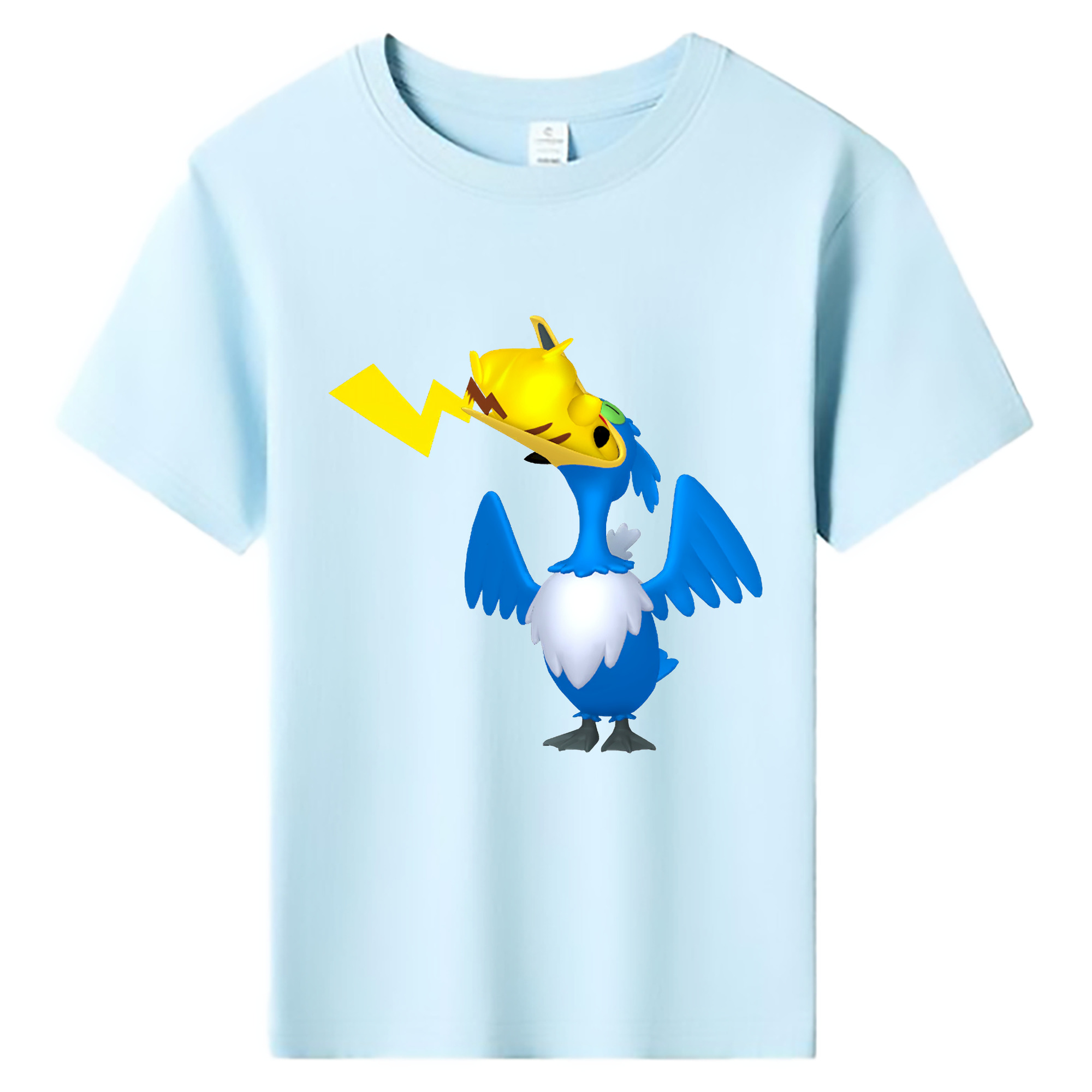 （画像用） ポケットモンスター Pokémon 綿100％キッズTシャツ（フロントプリント）